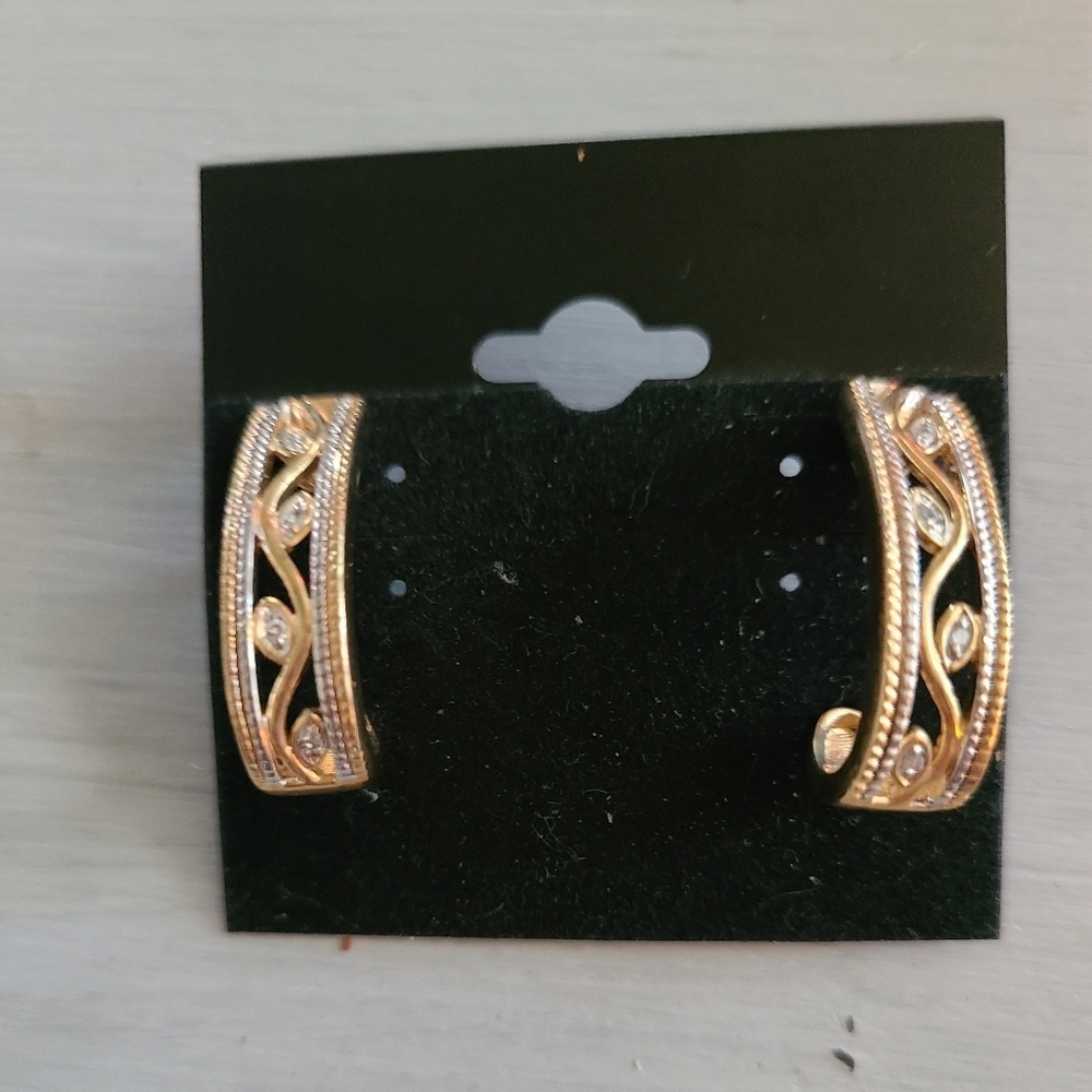 925 sterling silver half hoops Hp🔥🔥🔥